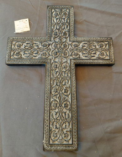 Decorative wall cross with - cross,