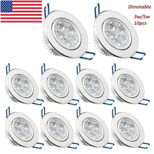 10pc led downlight - 3w/5w,