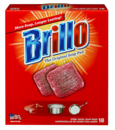 Brillo steel wool - brillo,