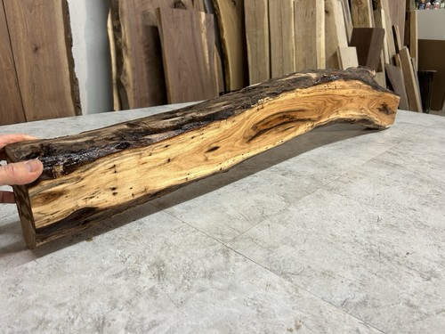 Live edge butternut - butternut, wood