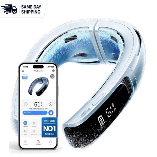 Wearable aice lite max - max, neck