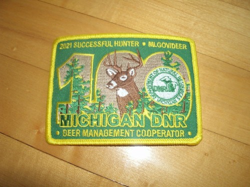 Michigan deer hunter patch - michigan,