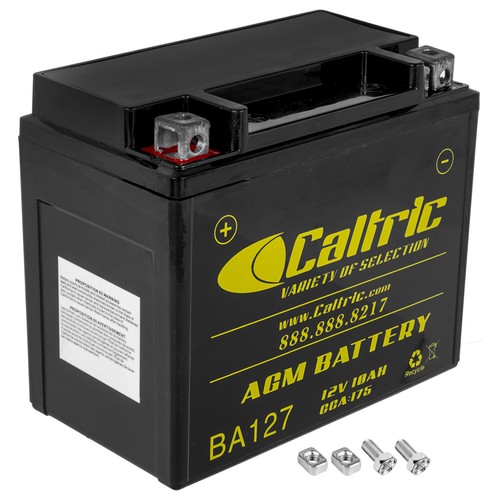 Caltric agm battery - agm, suzuki