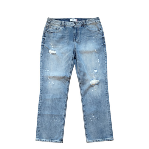 Cabi 100 jeans distressed - cabi, 100%