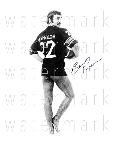 Burt reynolds sexy hot - hot, signed