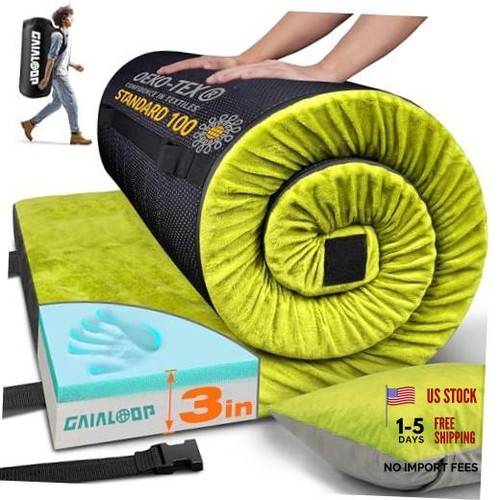 Inch memory foam camping - inch,