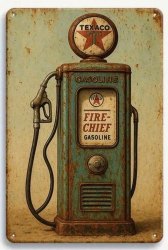 Texaco fire chief - chief, pump