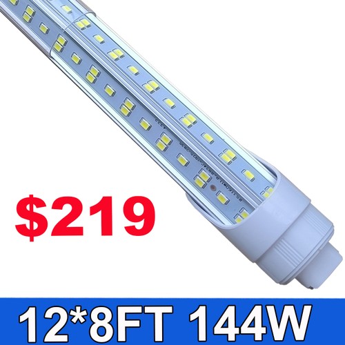 12pack 8ft r17d led - t8,