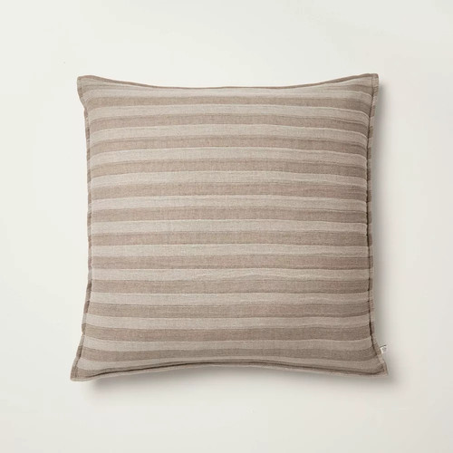 Tonal stripe euro throw - euro,