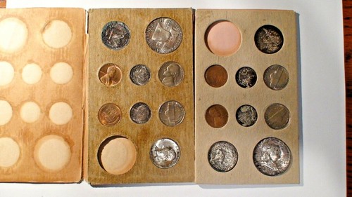 1956 eighteen coin mint - eighteen,