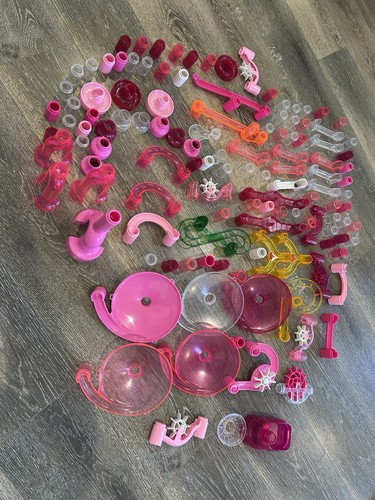 Marble run set used clean - set,