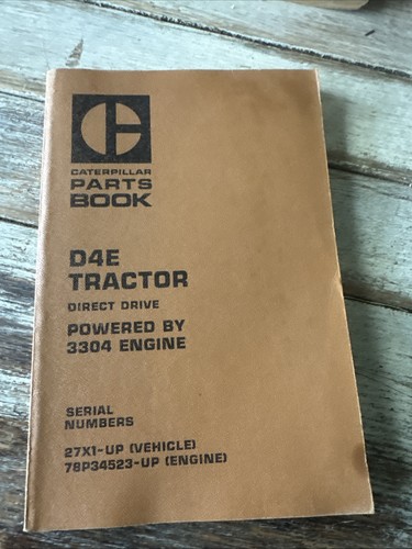 Cat caterpillar d4e parts - sa,