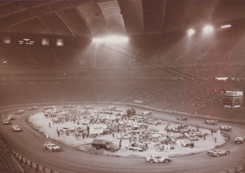 Pontiac silverdome dirt track - pontiac,
