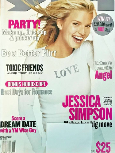 Magazine jessica simpson - ym,