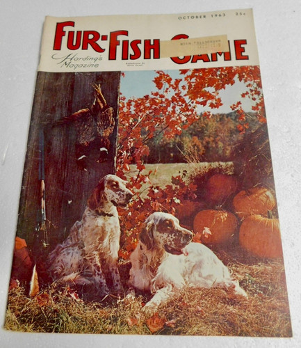 Vintage fur fish game - fish, magazine