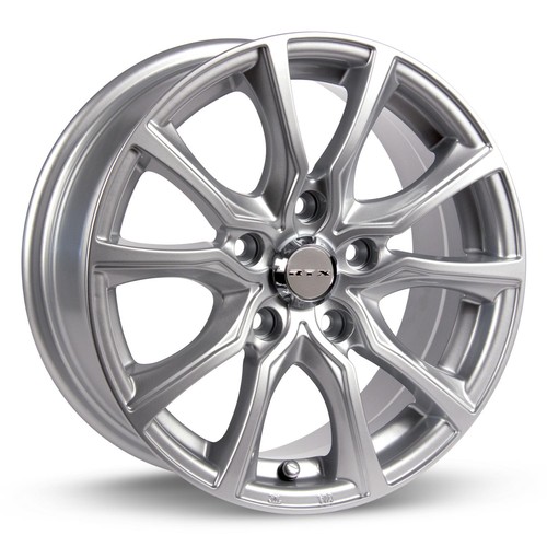17x7 silver alloy wheel rim - wheel,