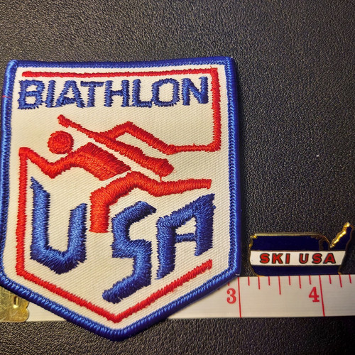 Ski usa pin - and, biathlon