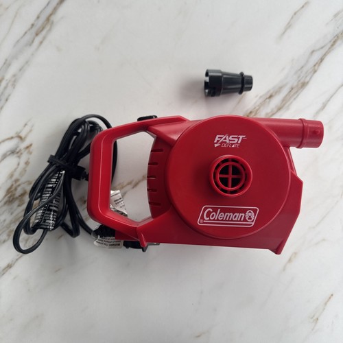 Coleman 12v quickpump red - coleman,