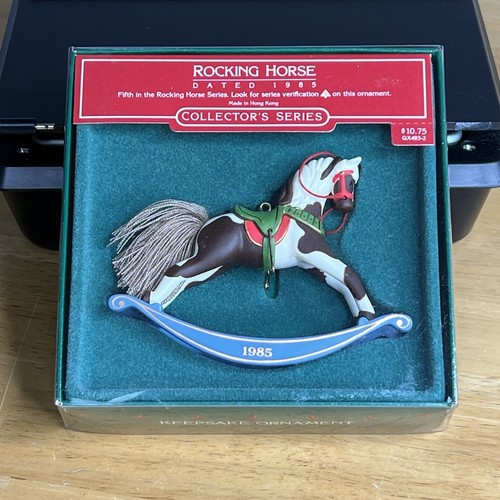 1985 hallmark rocking horse - 1985,