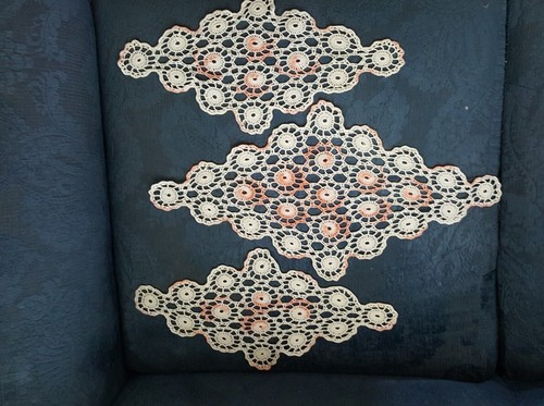 Vintage crochet piece - crochet, 3-piece