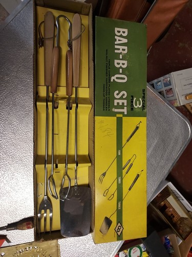 Nos 1960s wood handles - wood,