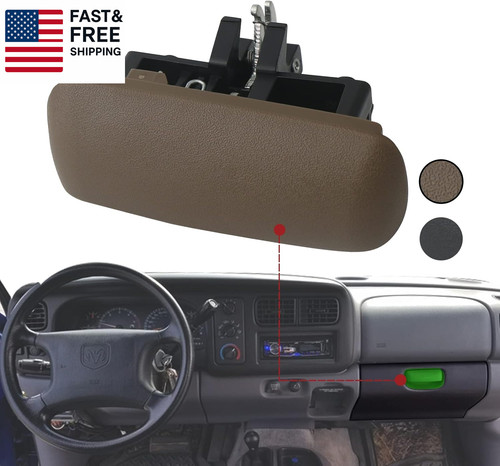 Glove box latch handle - glove,
