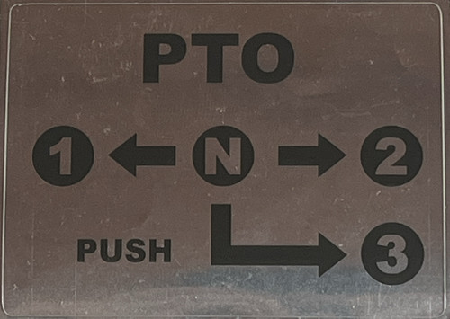 Pto range decal - pto,