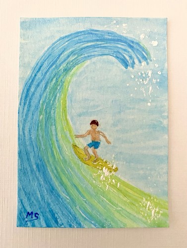 Aceo ocean boy - aceo,