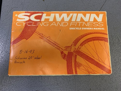 Vintage 1989 schwinn unicycle - schwinn,