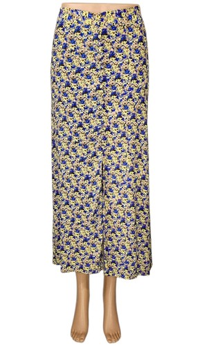 Zara blue yellow floral - yellow,