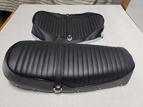 Honda cl360 seat cover - cover, strap