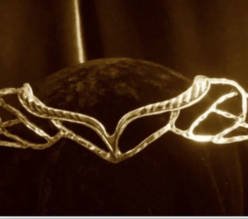 Metal circlet crown tiara - metal,