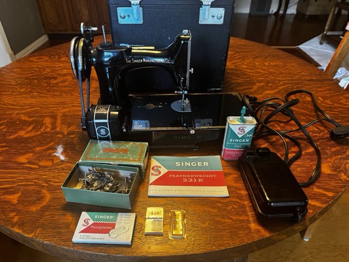 1938 singer featherweight 221 - featherweight,