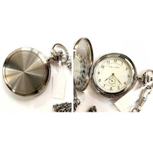 Colibri silver pocket watch - silver,