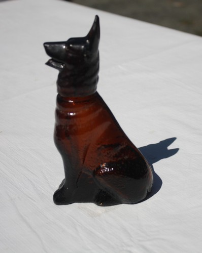 Dog avon brown - avon, glass