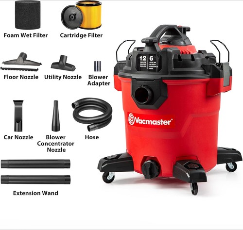 Vacmaster gallon peak hp - peak,