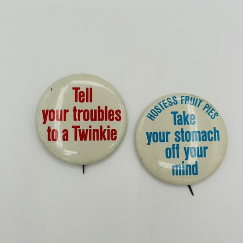 Vintage 1970s hostess pinback - 1970s,
