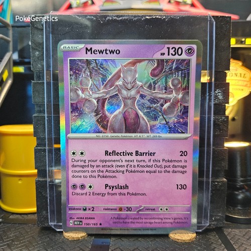 Mewtwo 151 holo pokémon tcg - mewtwo,