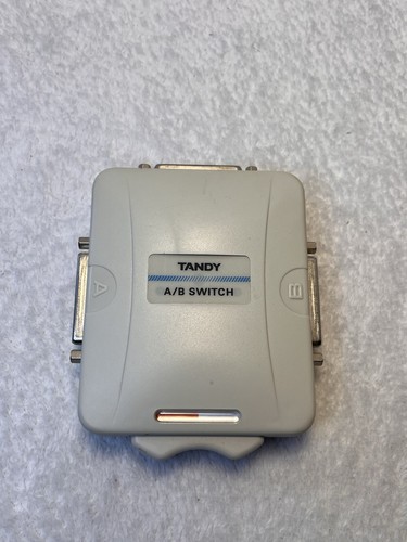 Tandy switch db25 - a/b,