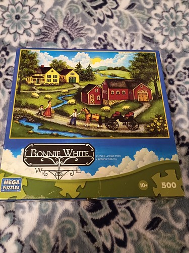 Mega puzzles 500 piece time - puzzles,