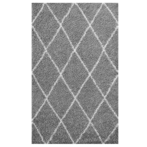 Toryn diamond lattice 5x8 shag - 5x8,