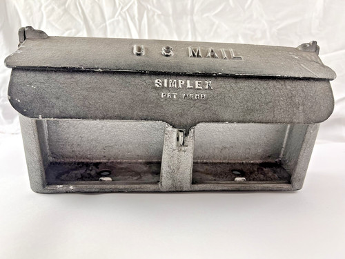 Vintage simplex mailbox - vintage,