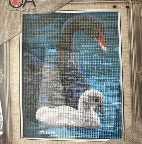 Printed needlepoint tapestry