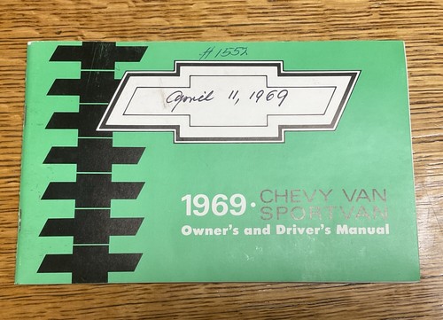 1969 chevy van - 1969, original