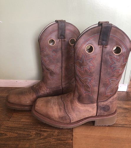 Double mens boots size - double, 9