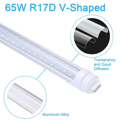 8ft r17d led tube light - t8,