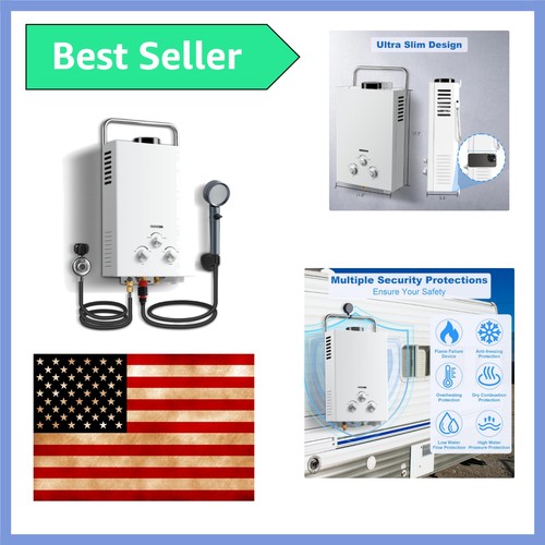 Outdoor propane tankless water - propane,