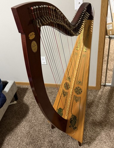 Lyon healy folk harp model - lyon,