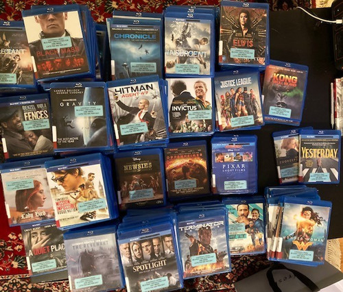 Large lot blu - large, discs