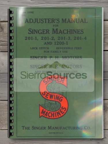 Singer 201 service - singer,